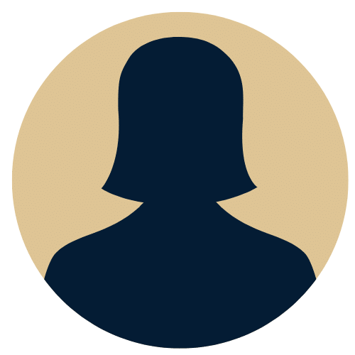 Placeholder silhouette representing a female patient sharing her positive experience with our chiropractor in Alliance, serving North Fort Worth.